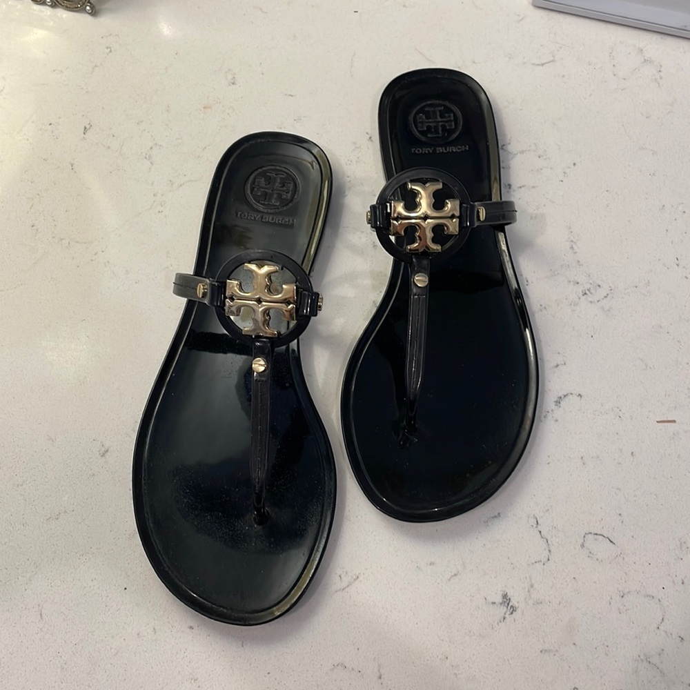 Tory burch mini miller jelly thong sandal